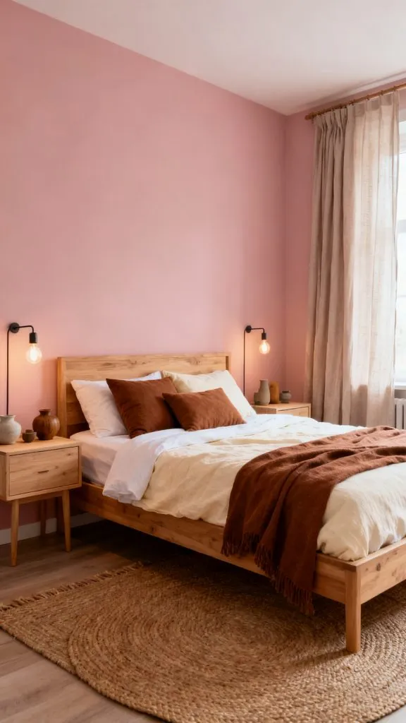 Pink And Brown Bedroom Ideas 6