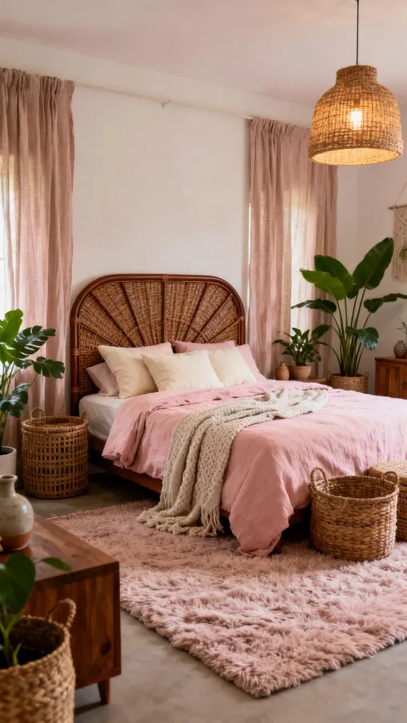 Pink And Brown Bedroom Ideas 9