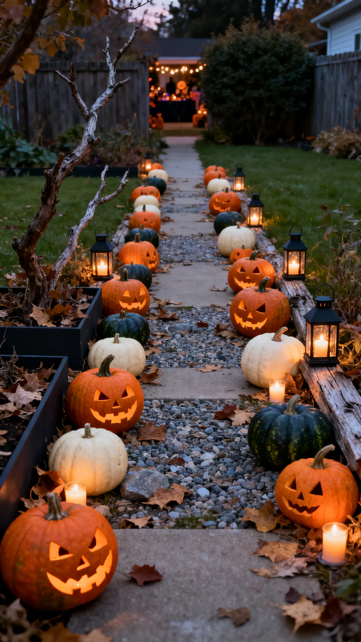 Scary Outdoor Halloween Party Decor Ideas 5