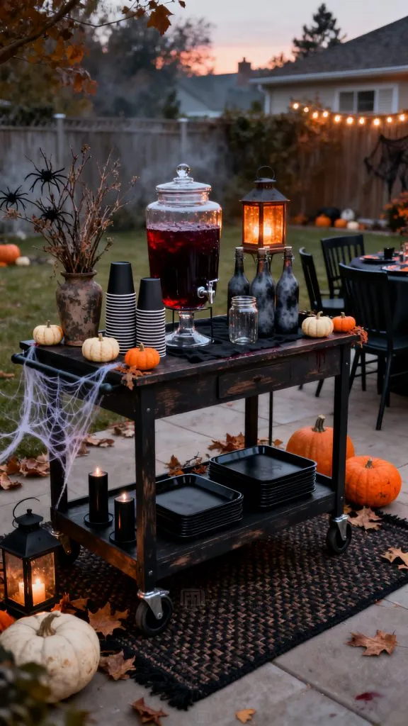 Scary Outdoor Halloween Party Decor Ideas 7
