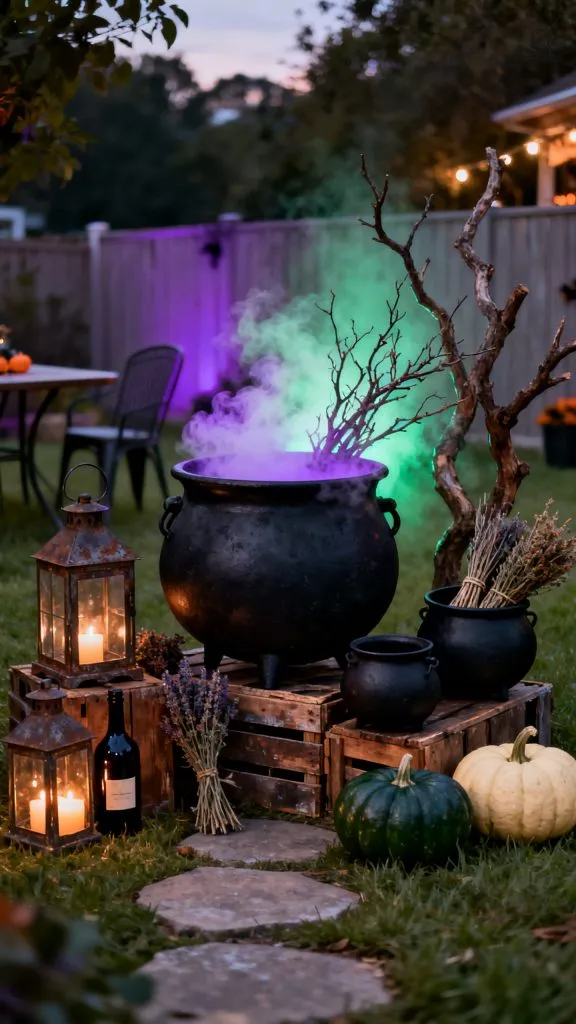 Scary Outdoor Halloween Party Decor Ideas 8
