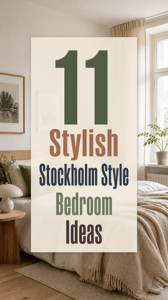 Stockholm Style Bedroom Ideas 3
