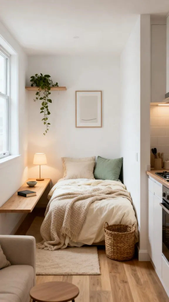 Tiny Studio Apartment Layout Ideas 10