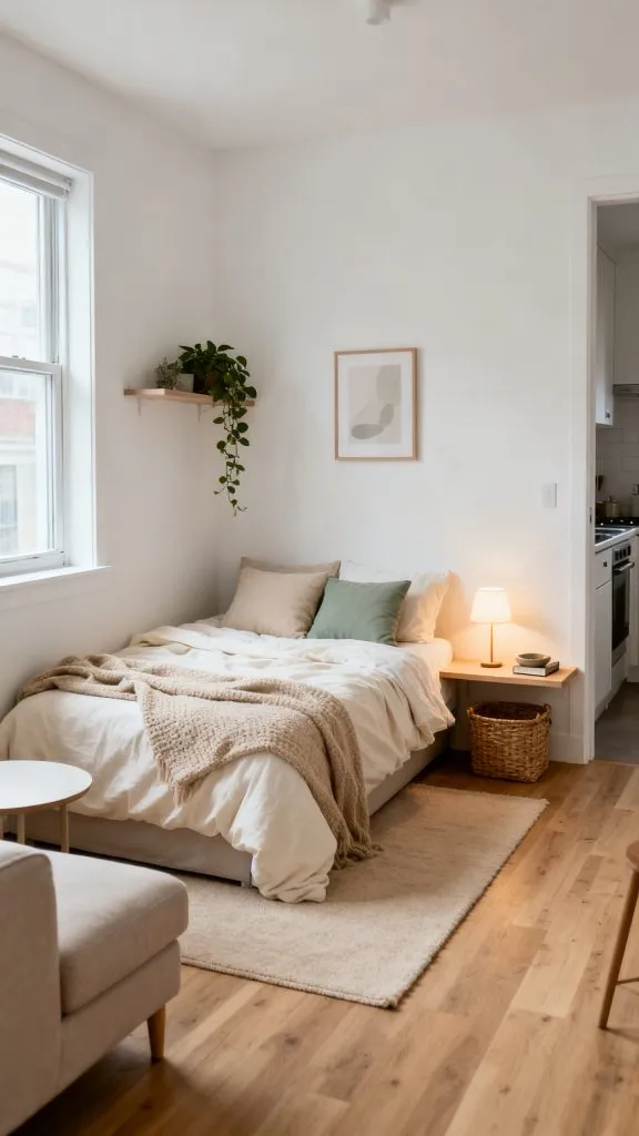 Tiny Studio Apartment Layout Ideas 2
