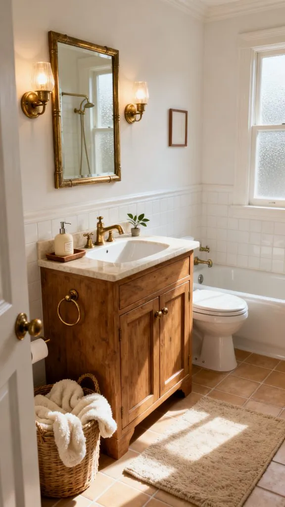 Traditional Small Bathroom Ideas 11