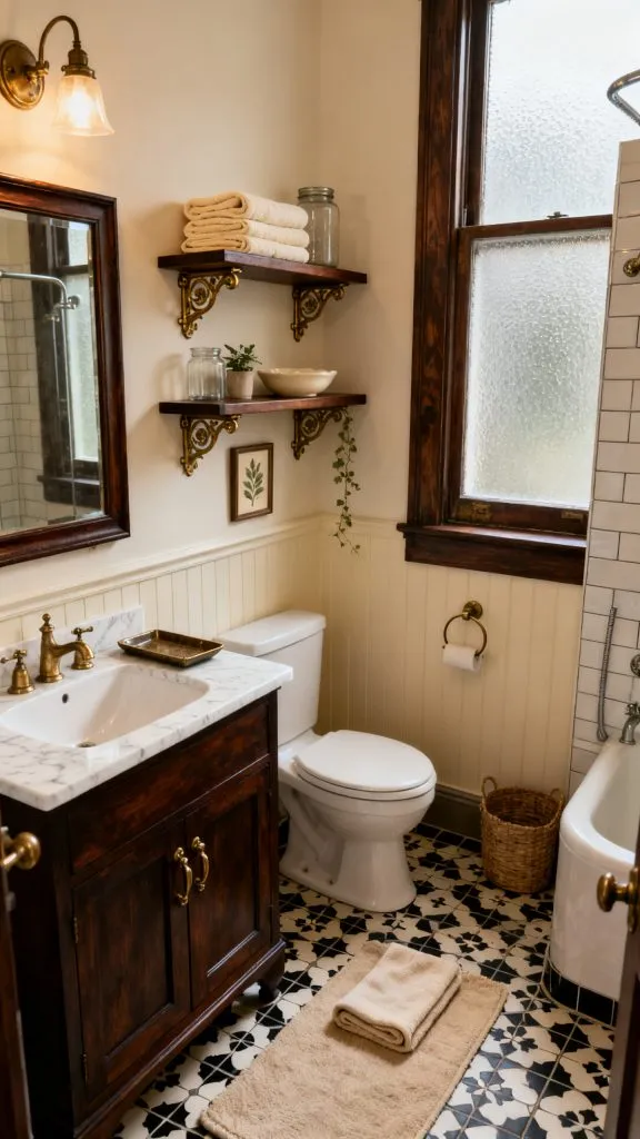 Victorian Small Bathroom Ideas 10