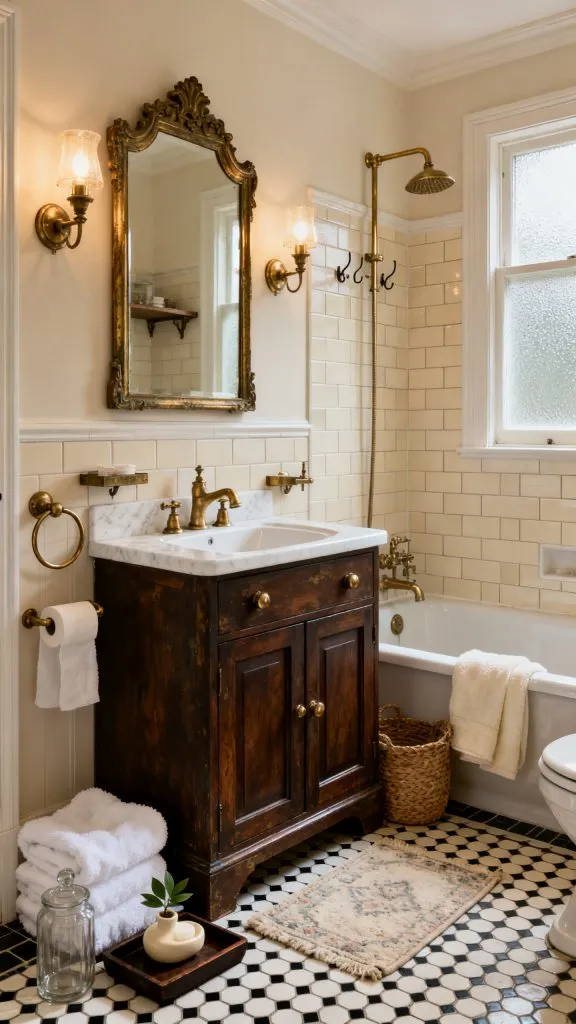 Victorian Small Bathroom Ideas 11