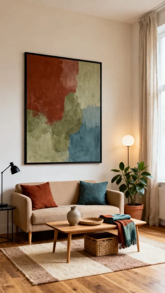 apartment living room wall decor 2