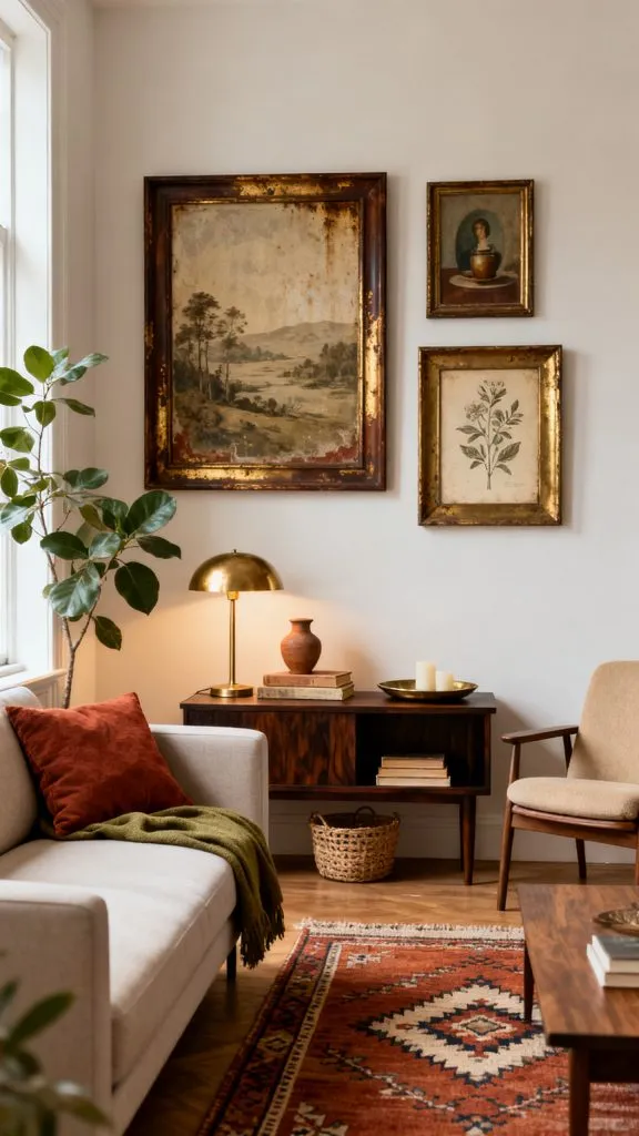 apartment living room wall decor 8