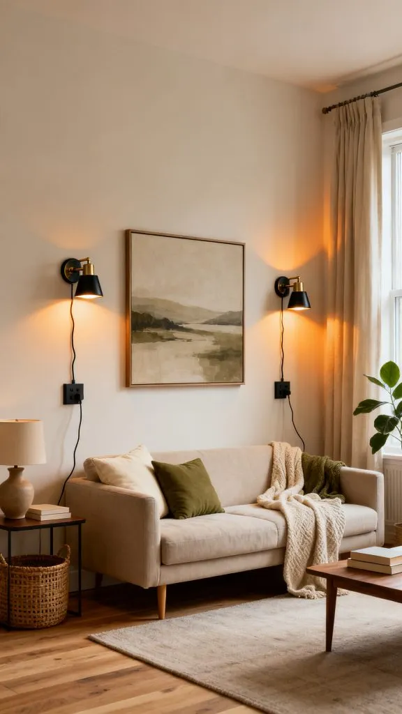 apartment living room wall decor 9