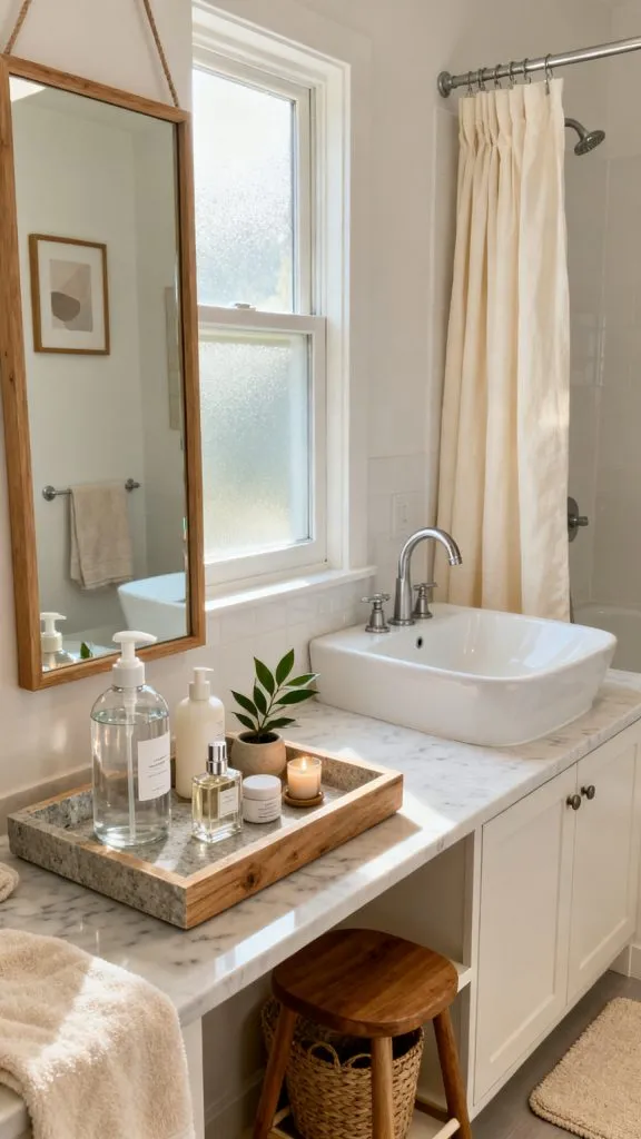 bathroom counter organization ideas 1