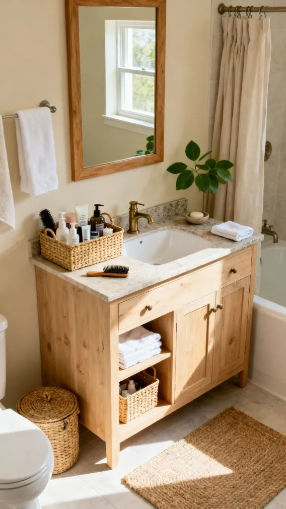bathroom counter organization ideas 3