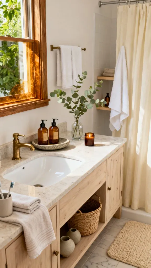 bathroom counter organization ideas 5