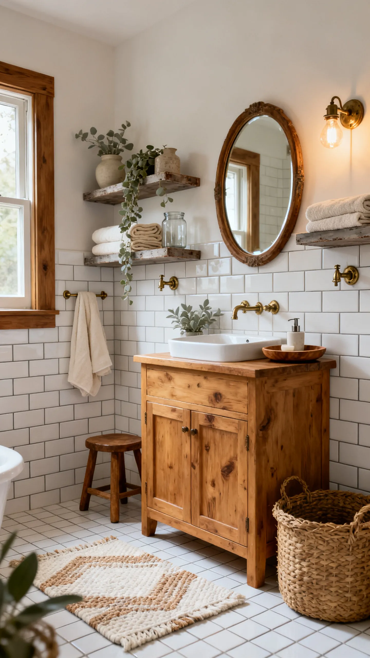 cottagecore small bathroom ideas 10