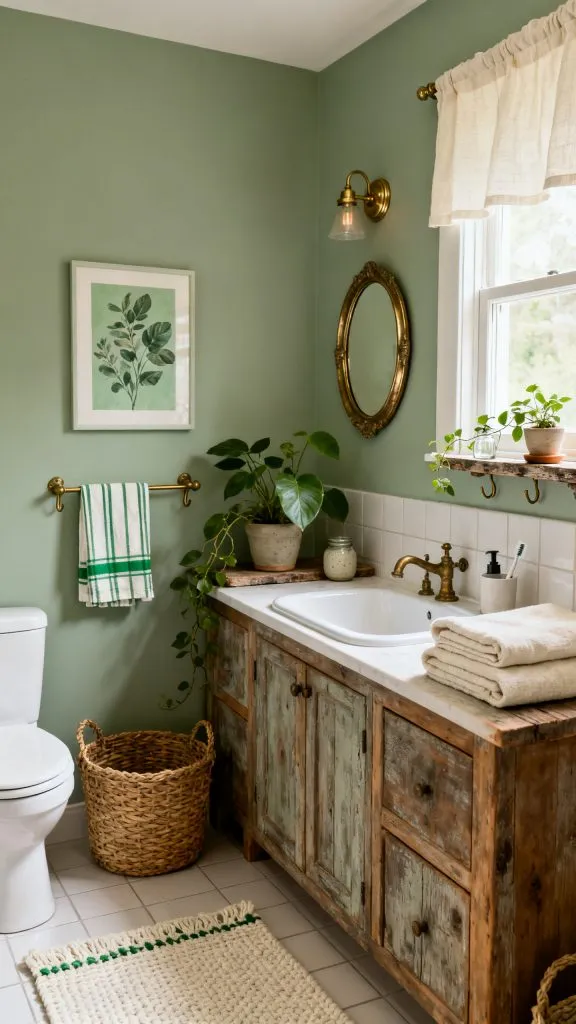 cottagecore small bathroom ideas 5