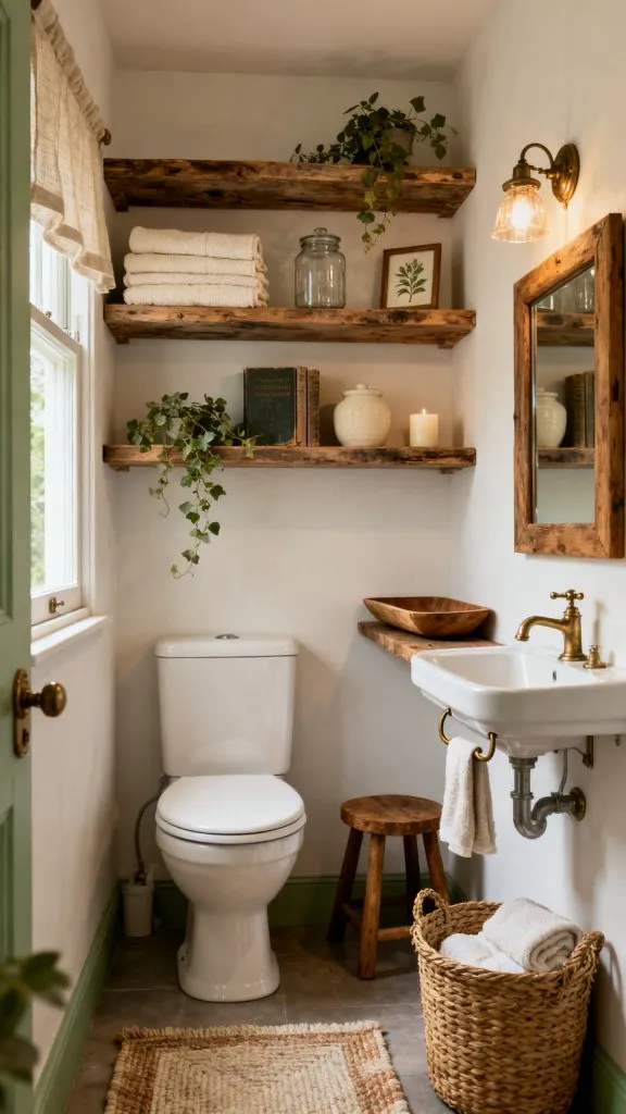 cottagecore small bathroom ideas 6