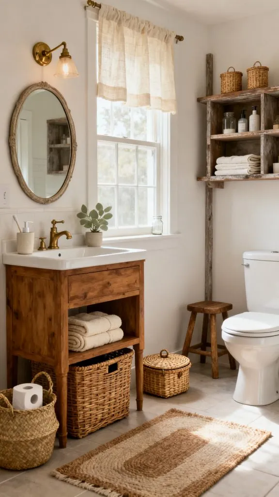 cottagecore small bathroom ideas 9