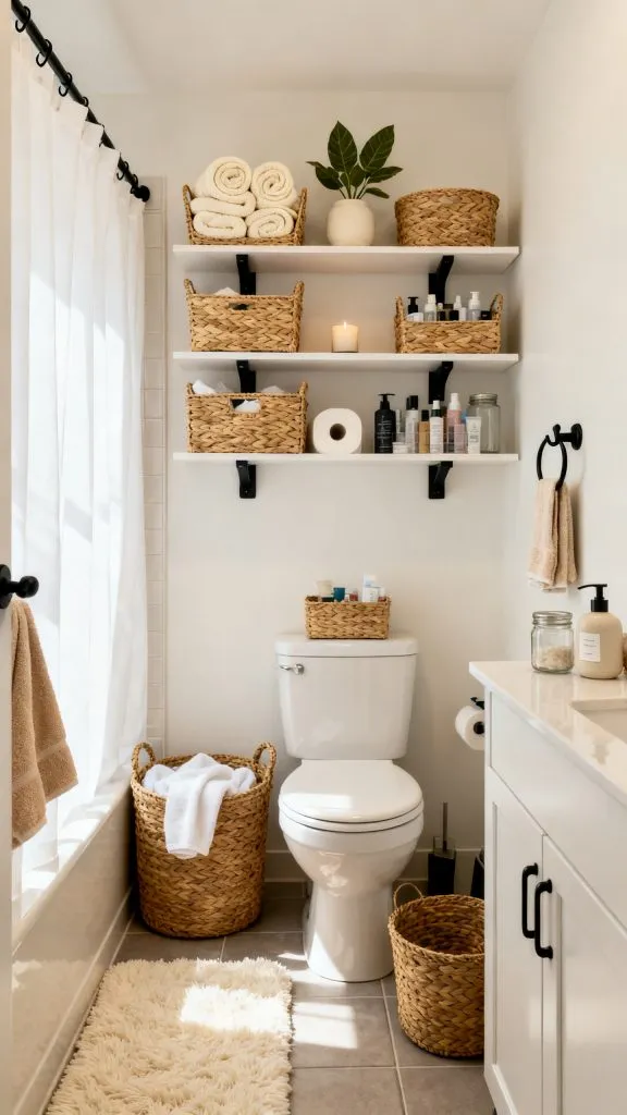 modern college apartment bathroom ideas 3