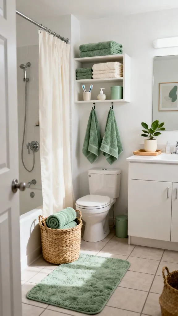 modern college apartment bathroom ideas 9
