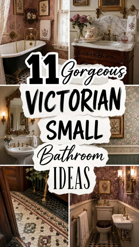 pin Victorian Small Bathroom Ideas 2