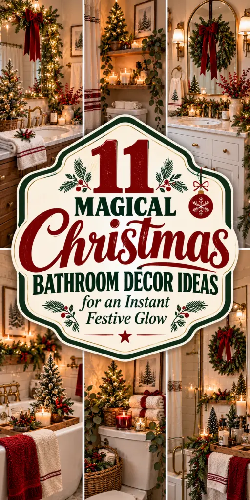 Christmas Bathroom Decor Ideas 4