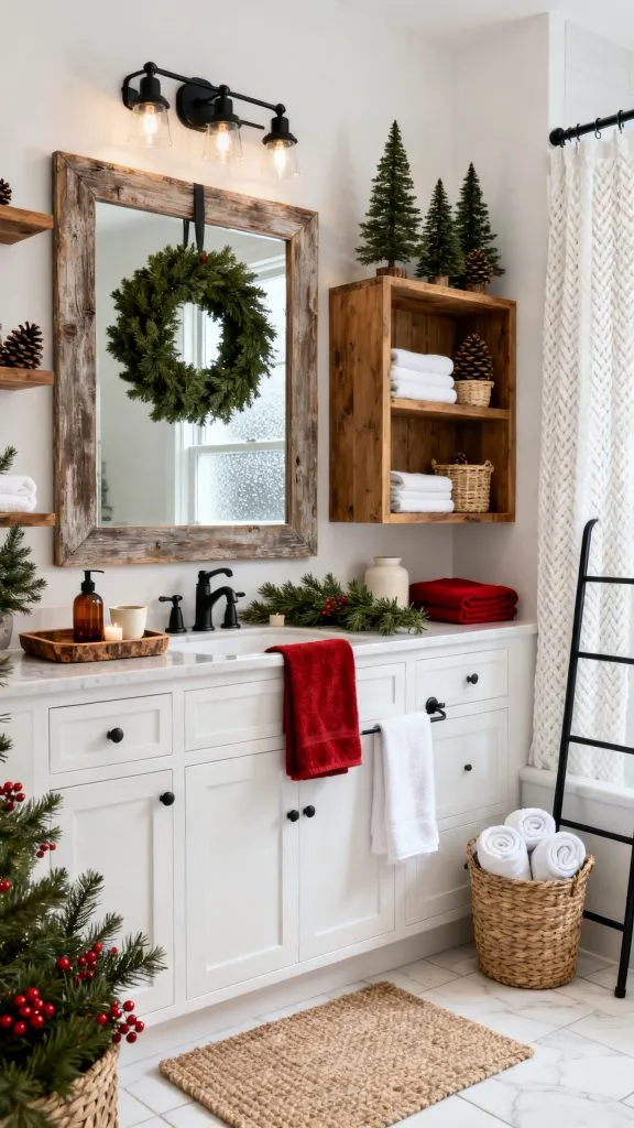 Christmas Bathroom Decor Ideas 5