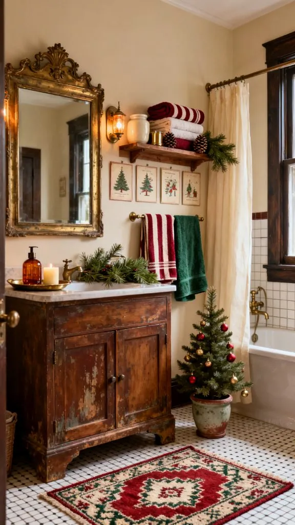 Christmas Bathroom Decor Ideas 6
