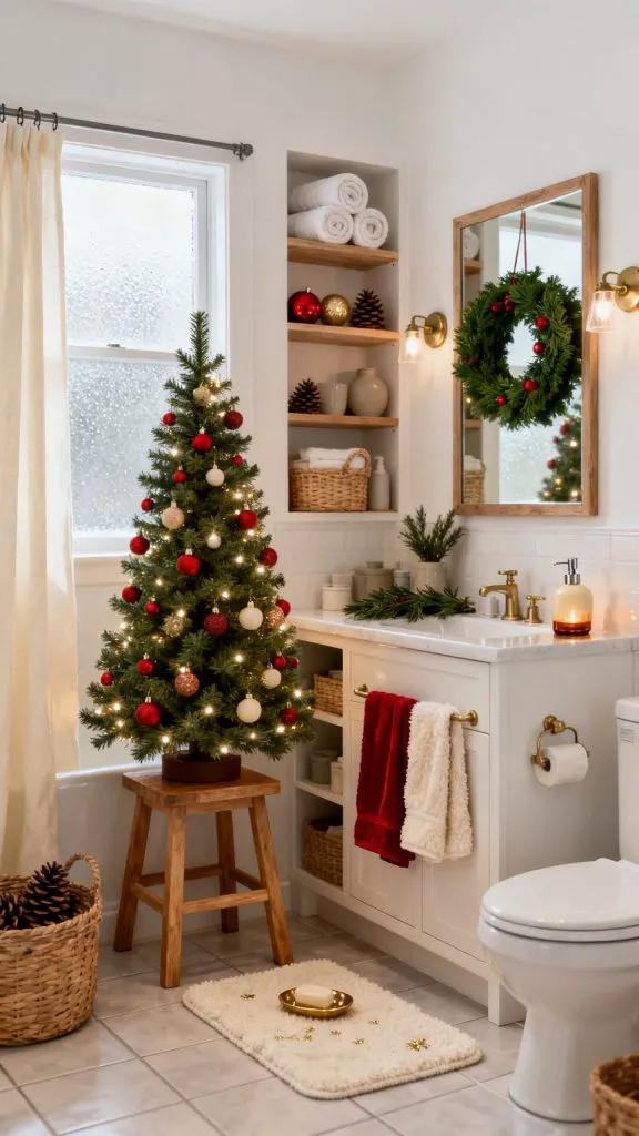 Christmas Bathroom Decor Ideas 7