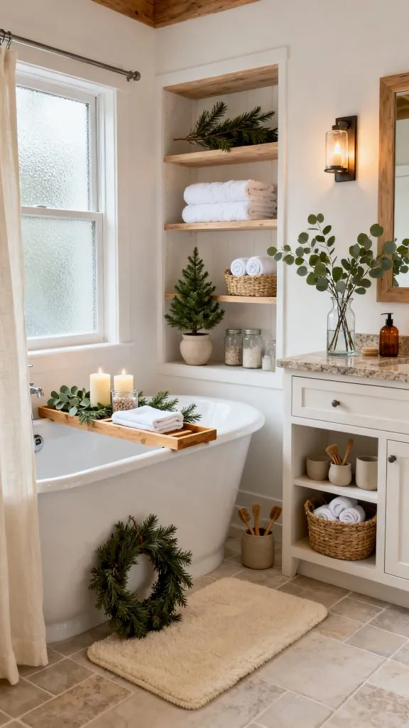 Christmas Bathroom Decor Ideas 8