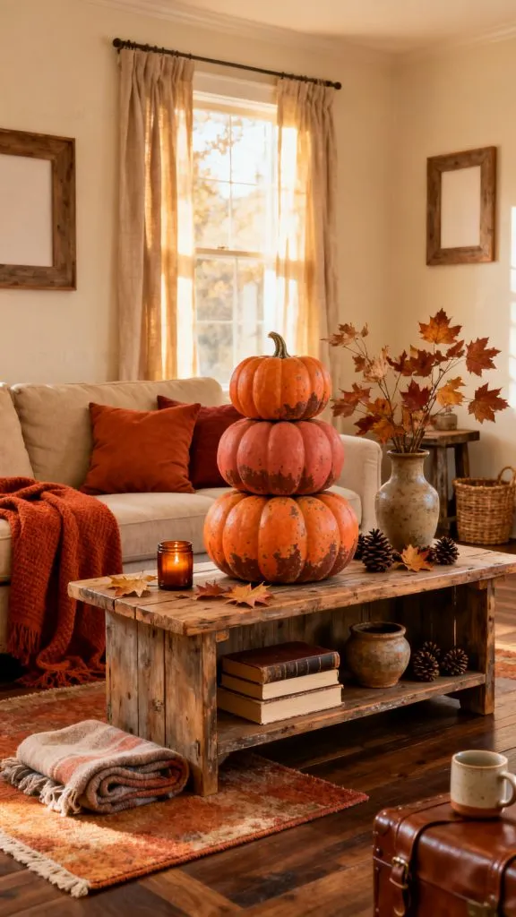 Dollar Tree Stacking Pumpkins Ideas 3