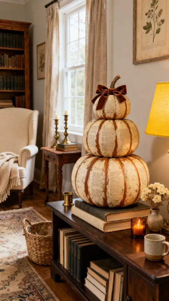 Dollar Tree Stacking Pumpkins Ideas 7