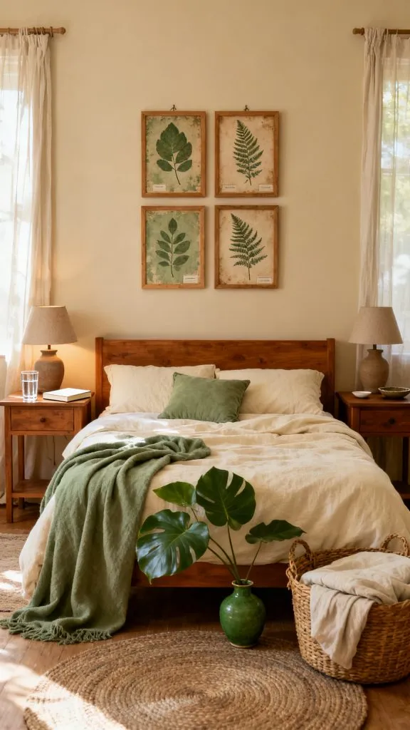 Earthy Cottage Bedroom Ideas 7