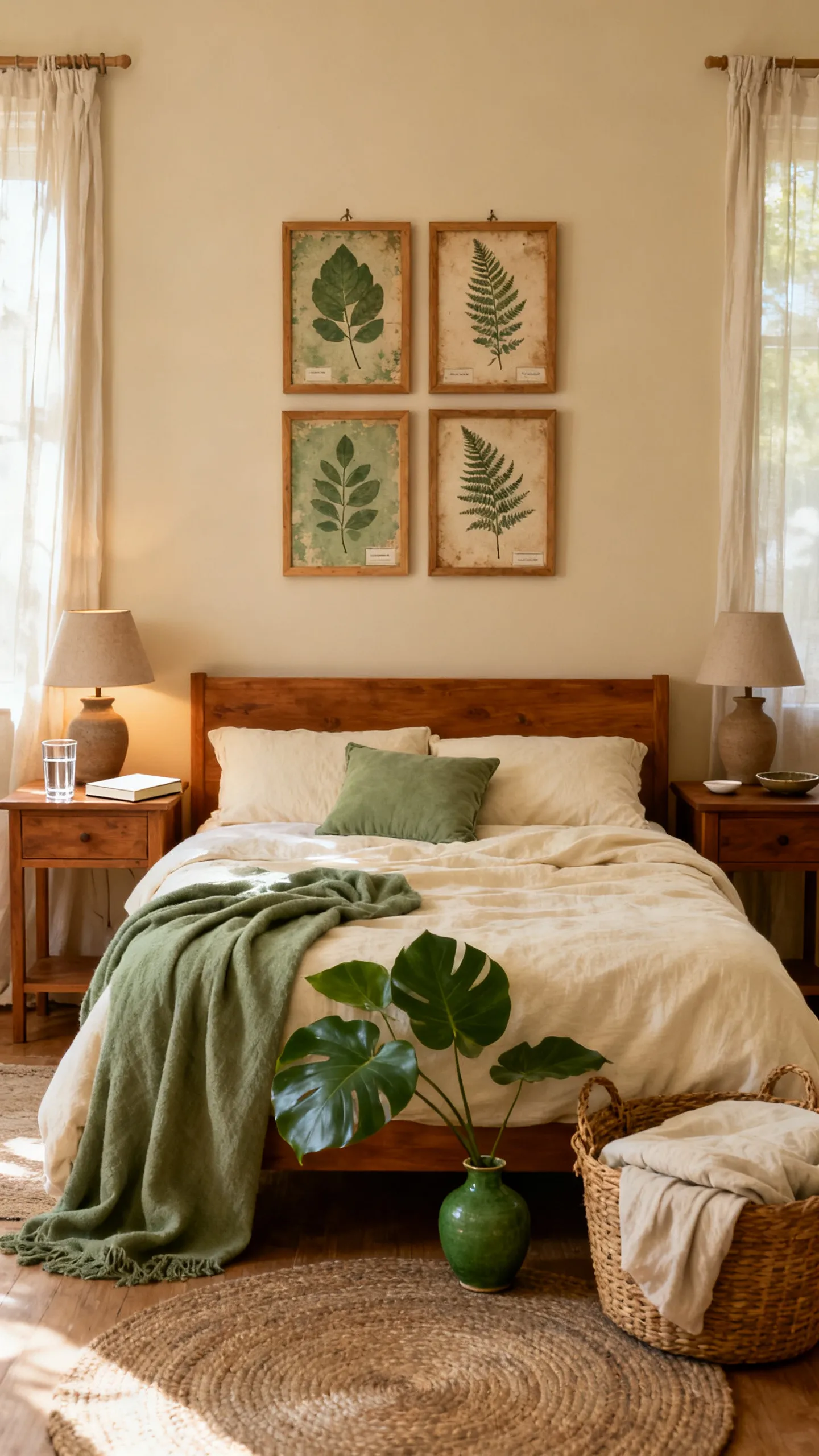 Earthy Cottage Bedroom Ideas 7
