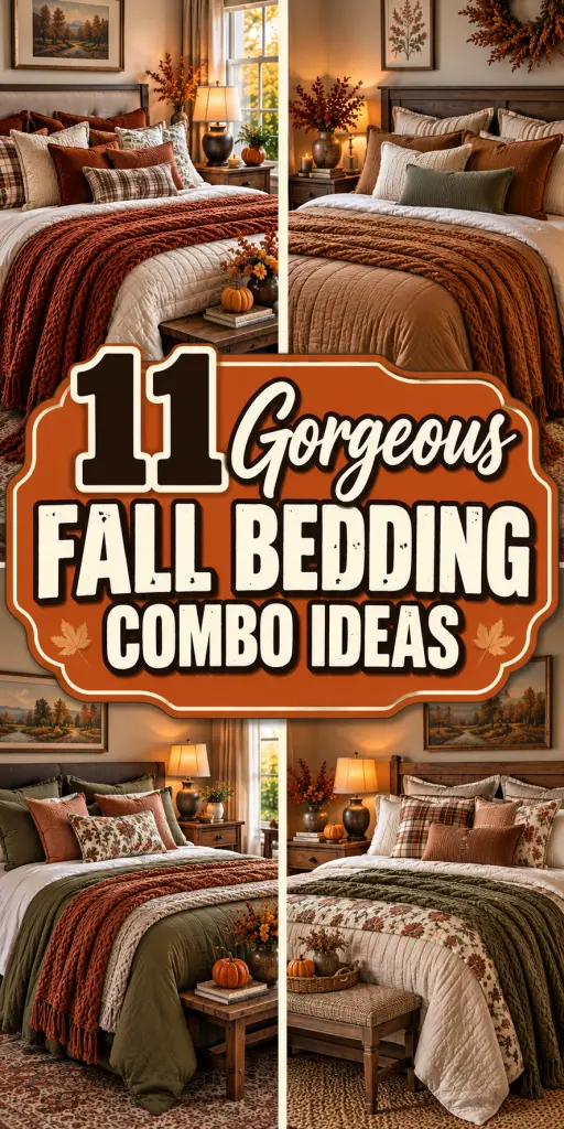 Fall Bedding Combo Ideas 6
