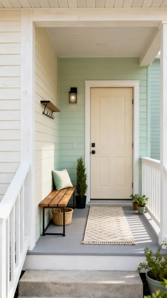 Front Porch Bench Ideas 7