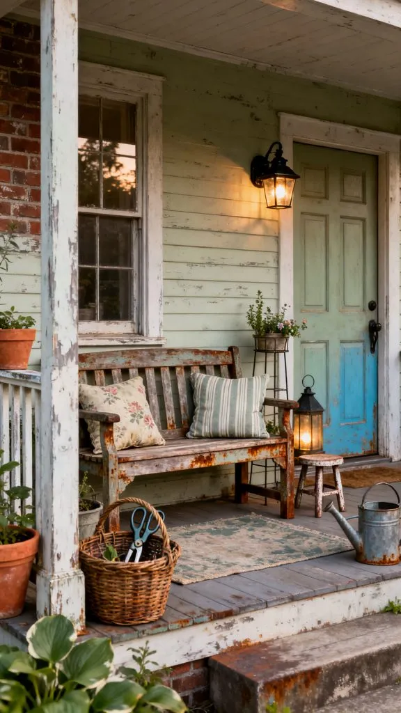 Front Porch Bench Ideas 8