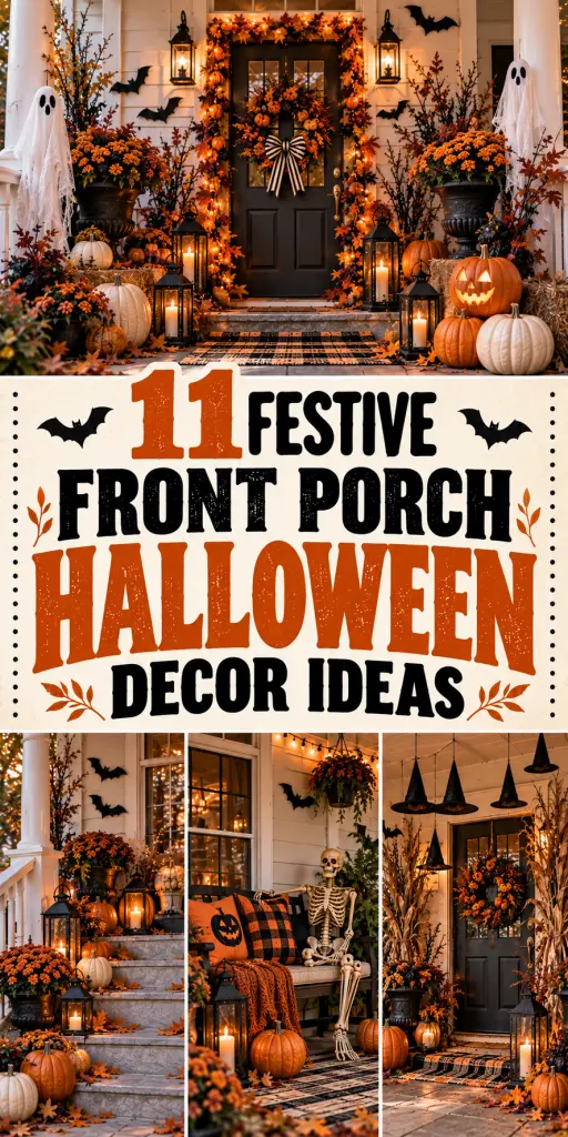 Front Porch Halloween Decor Ideas 2