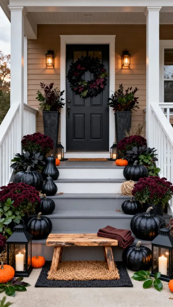 Front Porch Halloween Decor Ideas 11