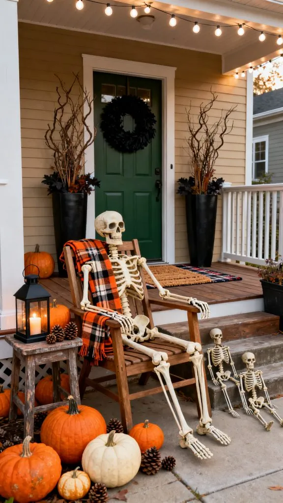 Front Porch Halloween Decor Ideas 2