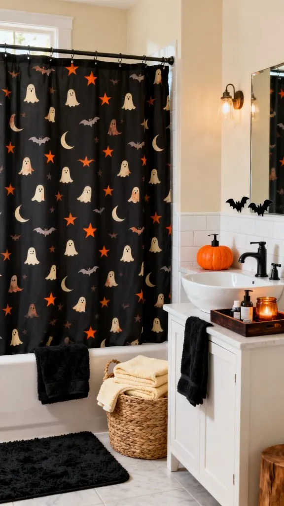 Halloween Bathroom Decor Ideas 1
