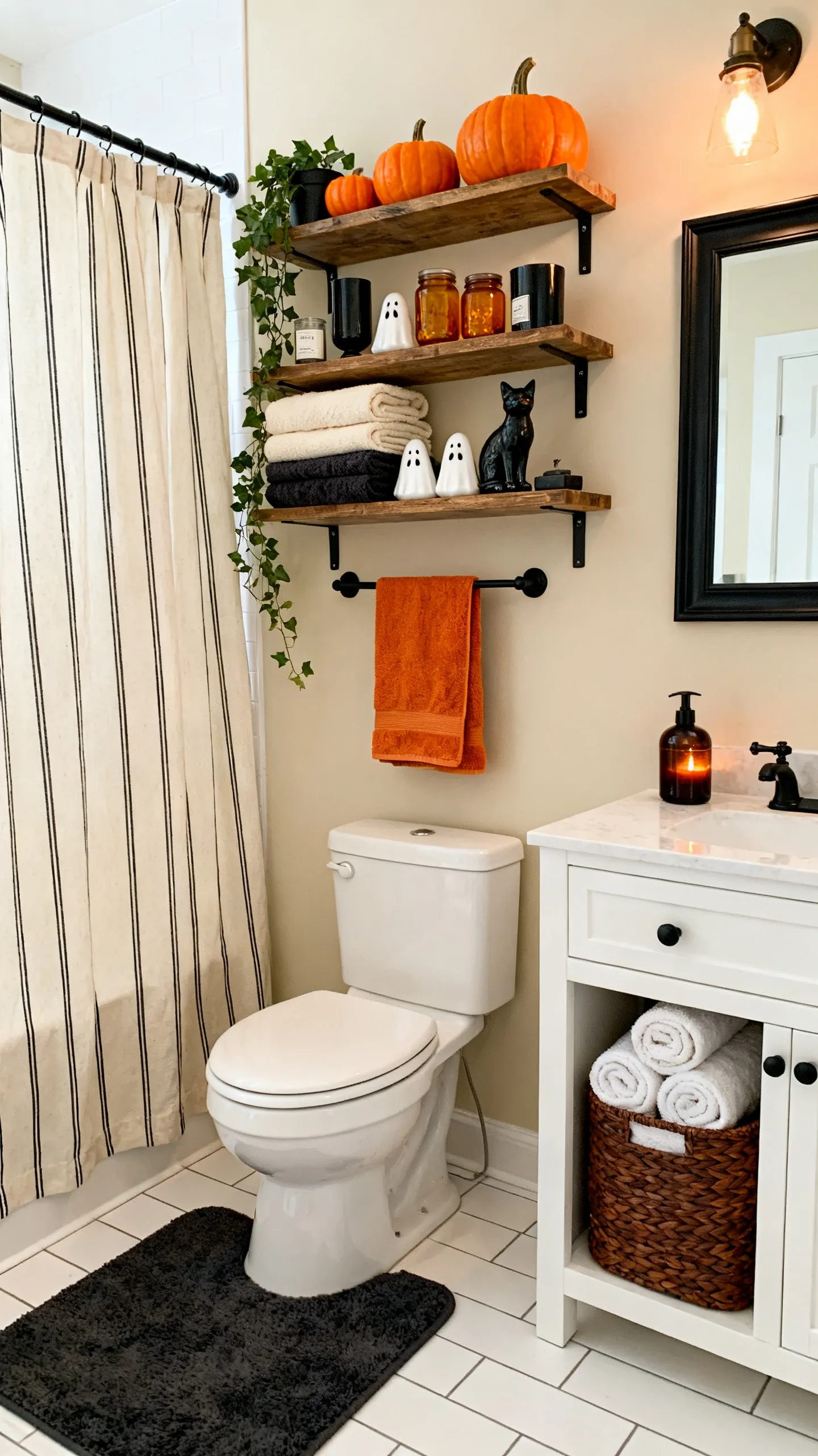 Halloween Bathroom Decor Ideas 6