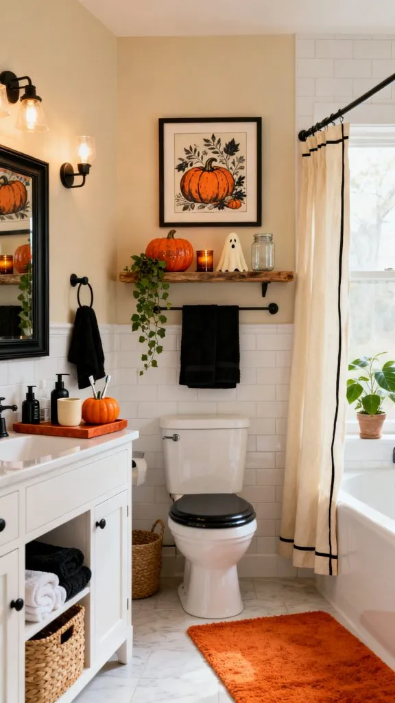 Halloween Bathroom Decor Ideas 9