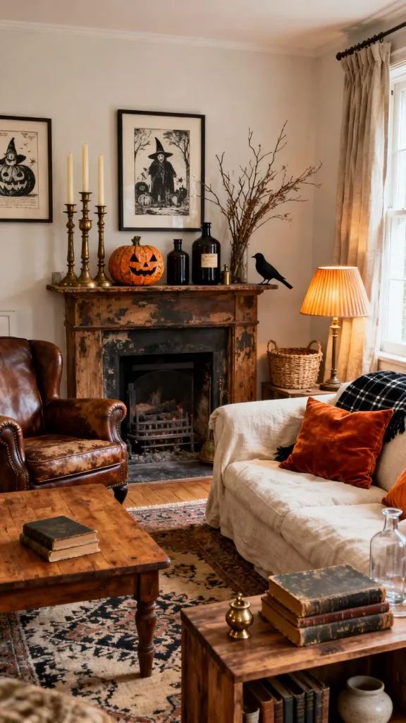 Halloween Living Room Decor Ideas 10