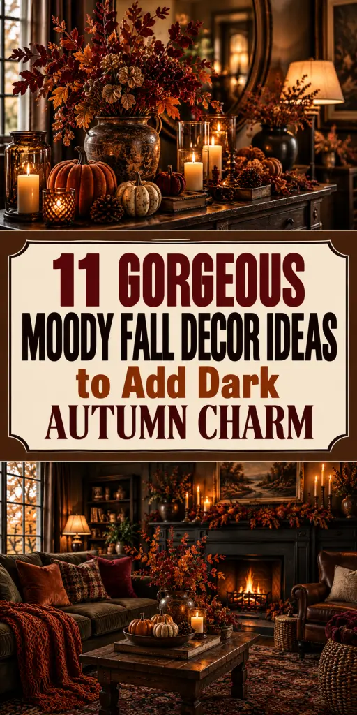 Moody Fall Decor Ideas 4