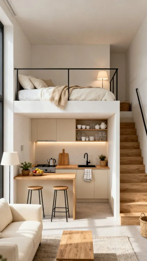 Small Loft Apartment Ideas 3