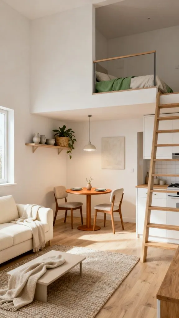 Small Loft Apartment Ideas 8