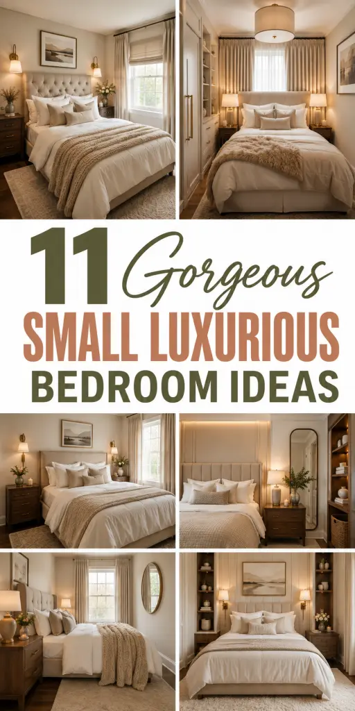 Small Luxurious Bedroom Ideas 6