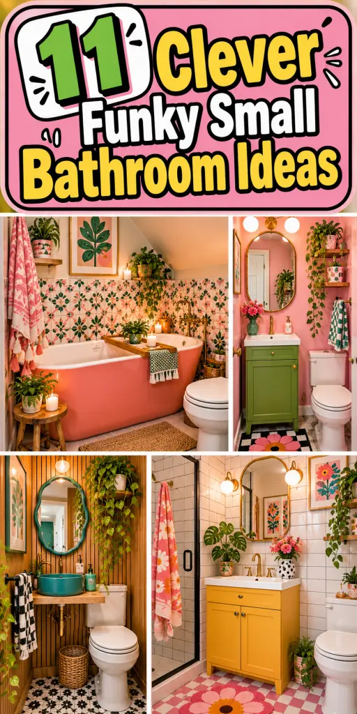 funky small bathroom 2