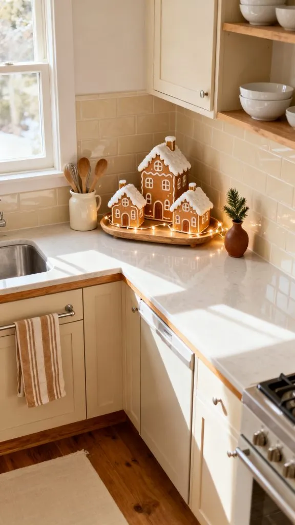 13 Charming Gingerbread Kitchen Decorating Ideas for a Cozy Christmas