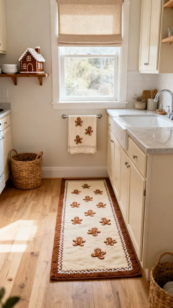 13 Charming Gingerbread Kitchen Decorating Ideas for a Cozy Christmas